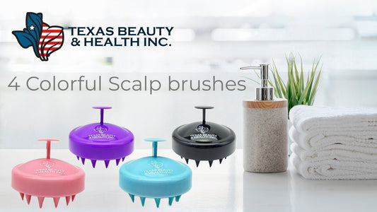 4 Colorful Scalp Massager Shampoo Brush in Your Hair Care Routine