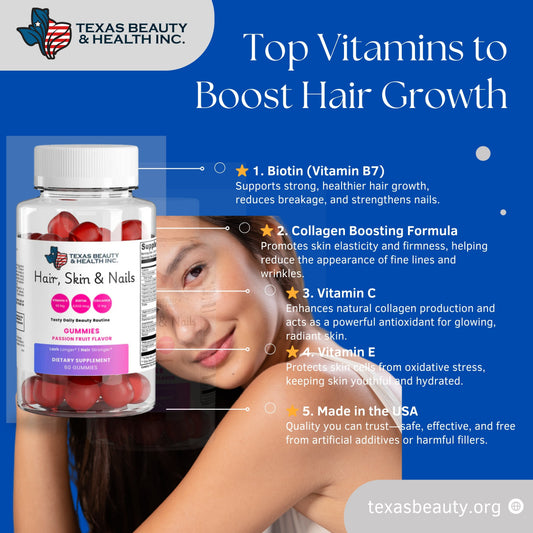 Top Vitamins to Boost Hair Growth