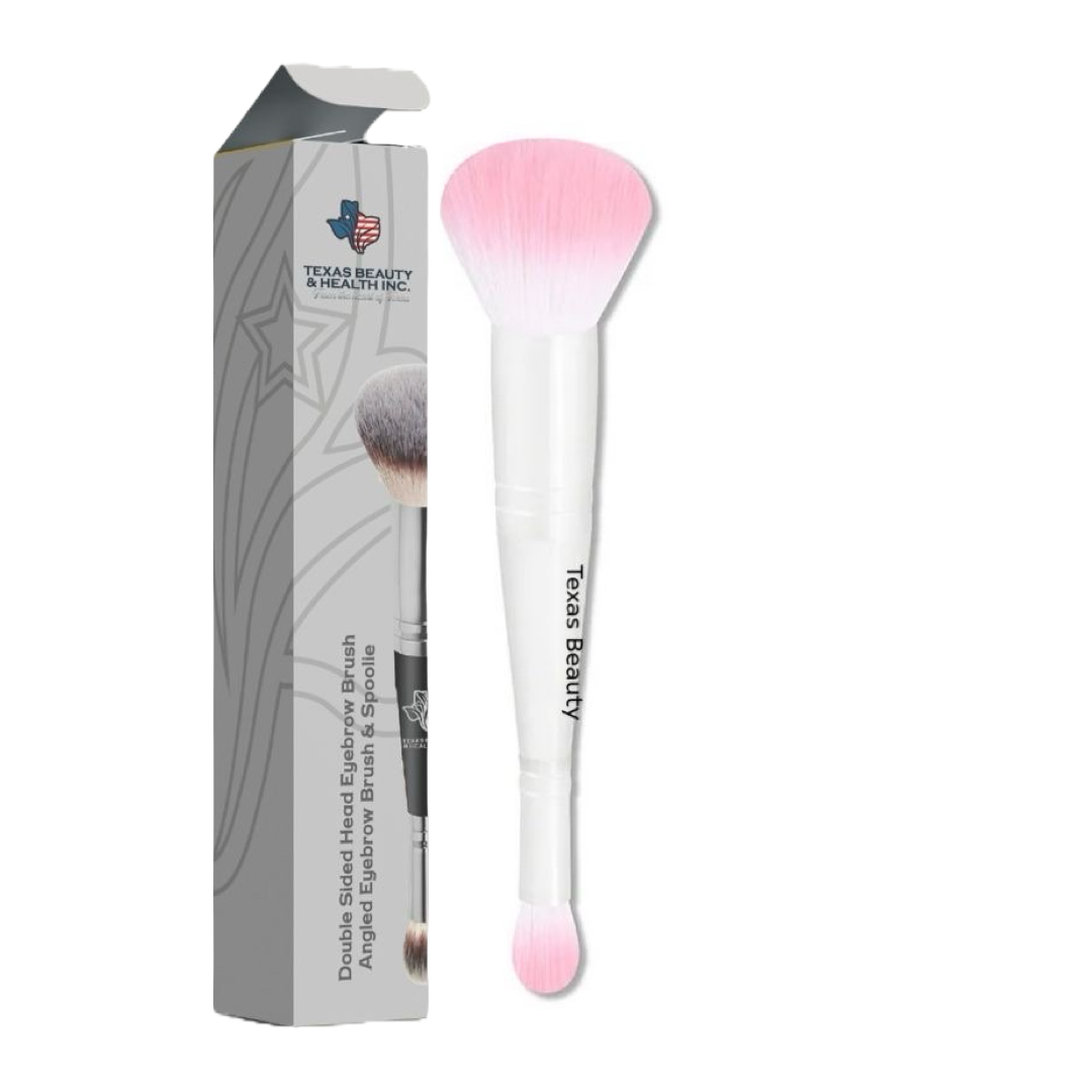 Double Ended Foundation Brush for Flawless Makeup Application | Perfect for Liquid, Cream, & Powder | Ideal for Concealer and Blending