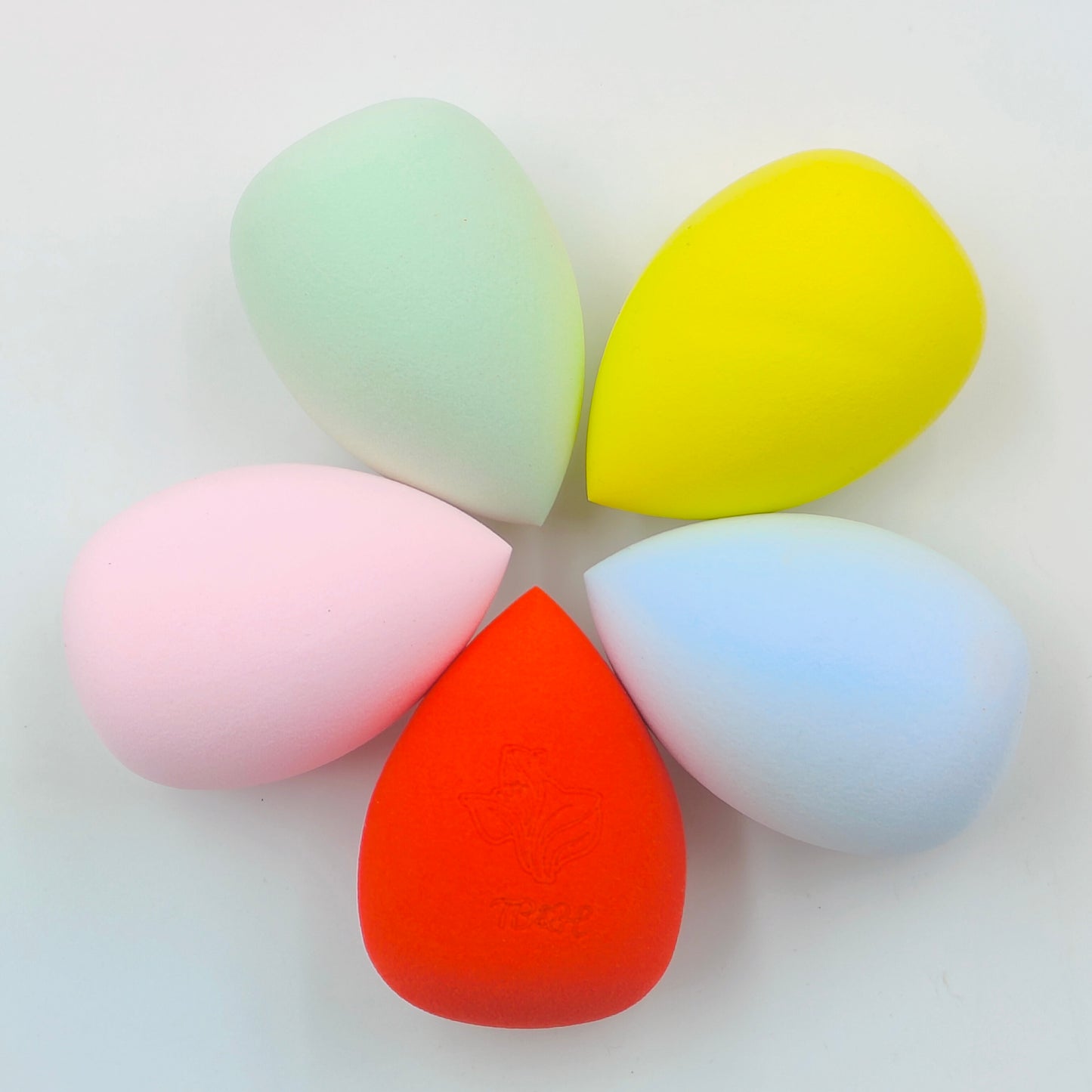 Texas Beauty & Health Makeup Sponges, Foundation Blending, Multi-Color