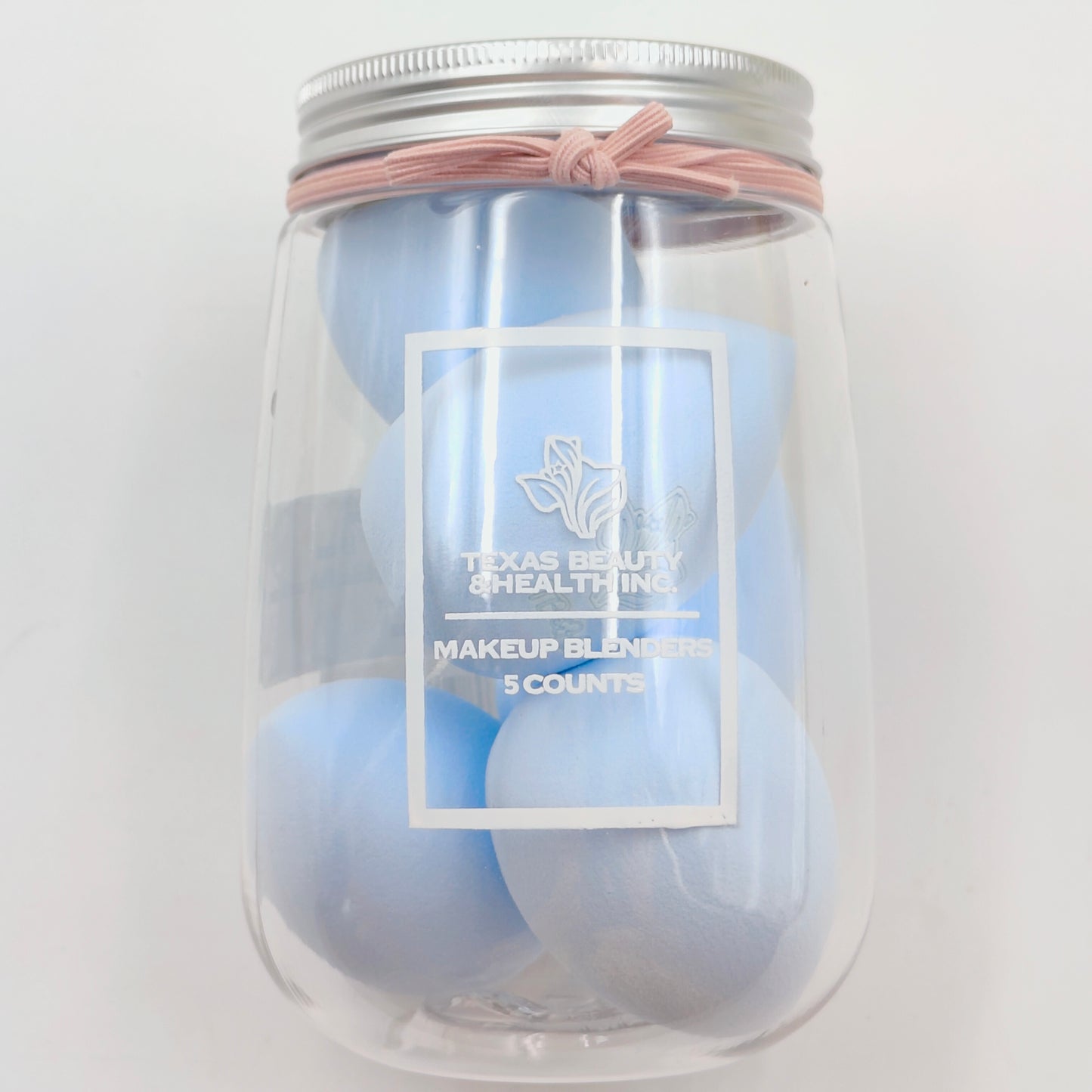 Texas Beauty & Health Makeup Sponges, Foundation Blending, Blue