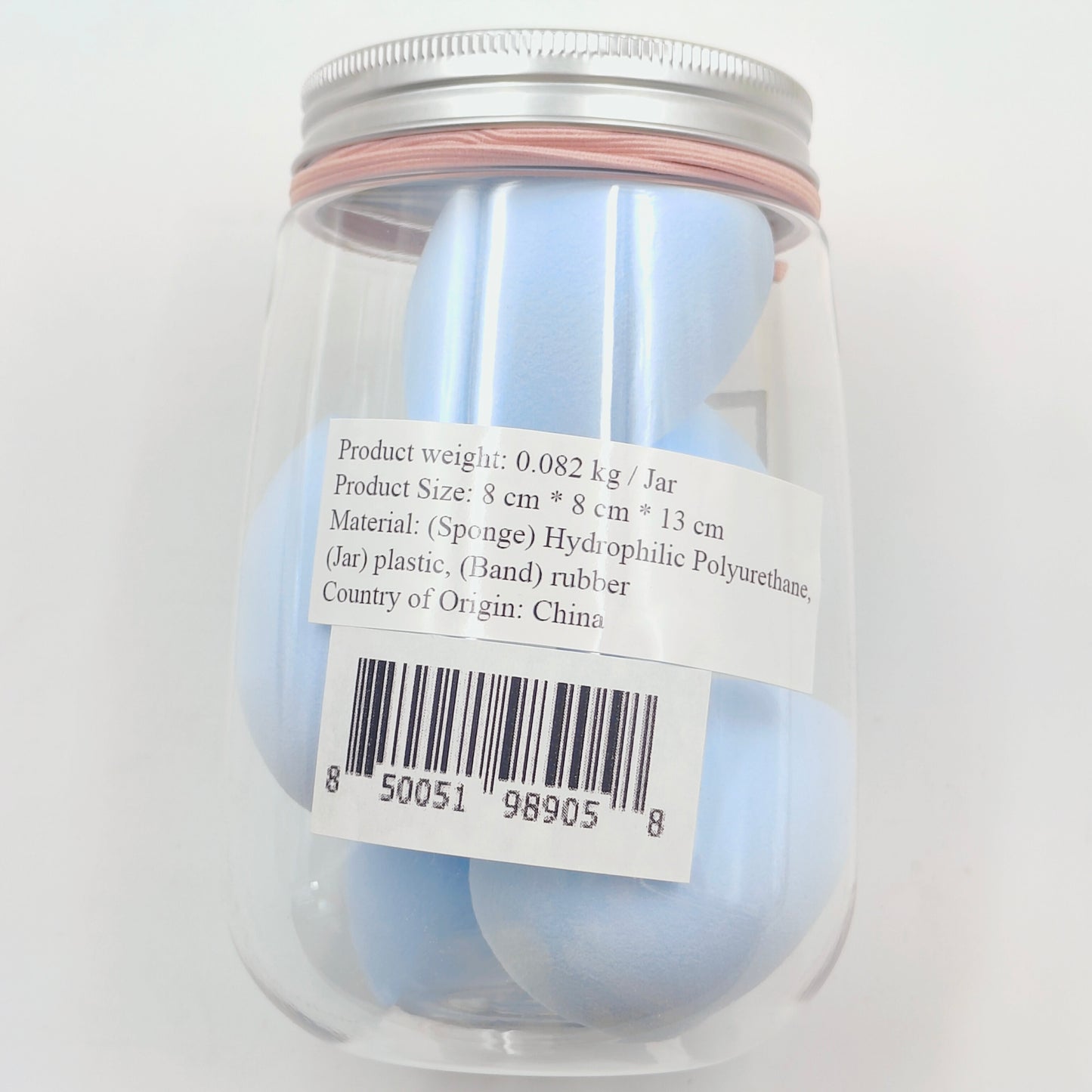 Texas Beauty & Health Makeup Sponges, Foundation Blending, Blue
