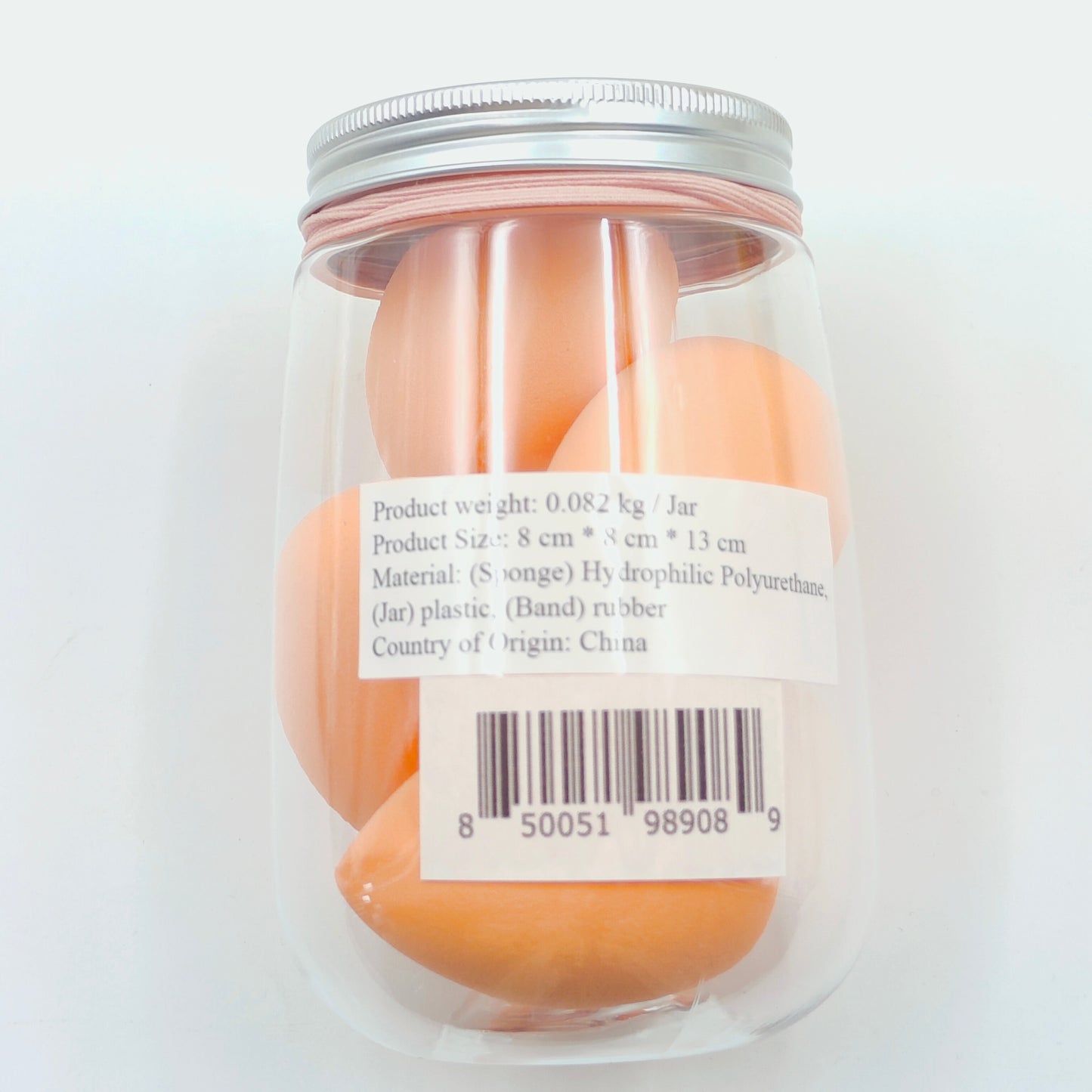 Texas Beauty & Health Makeup Sponges, Foundation Blending, Orange