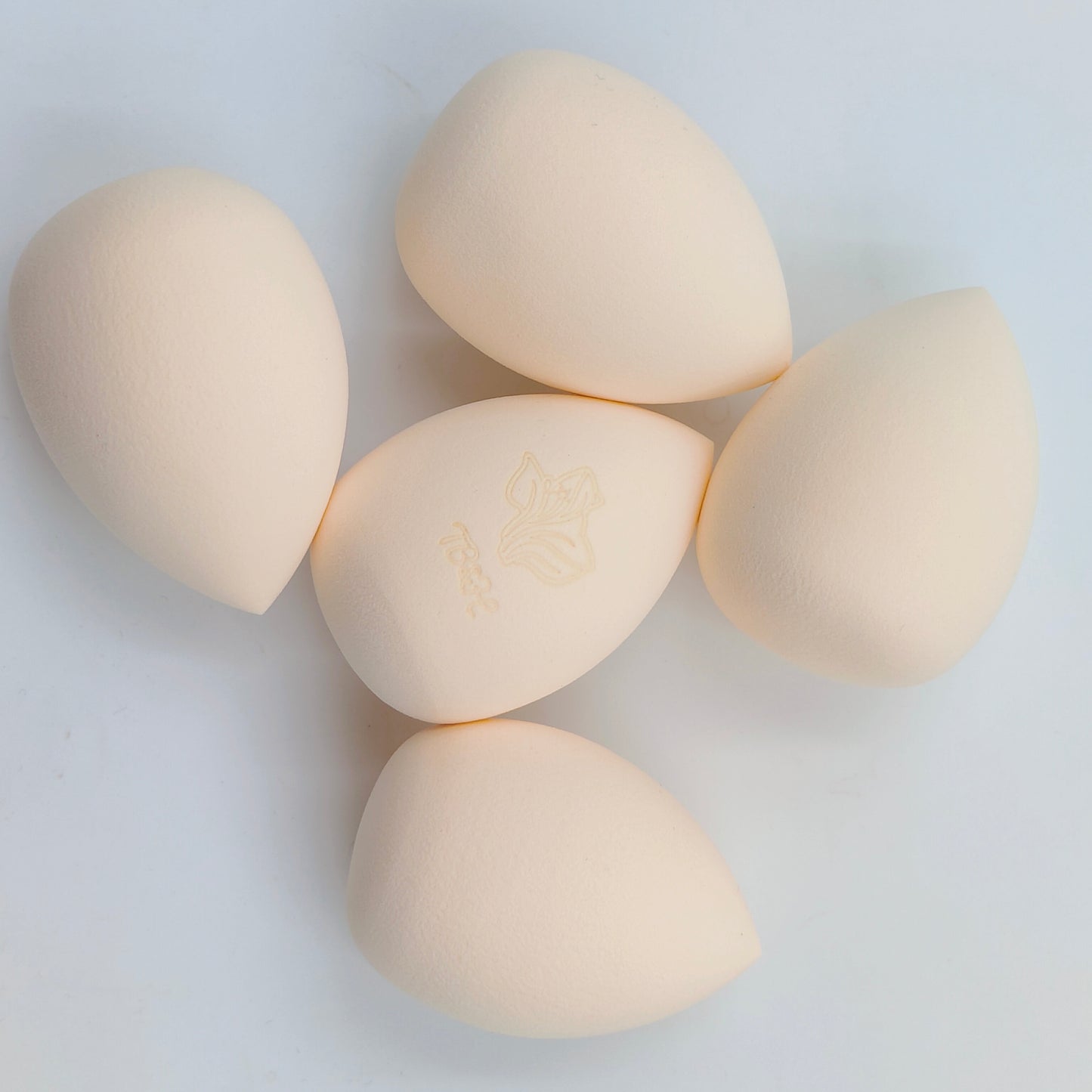 Texas Beauty & Health Makeup Sponges, Foundation Blending, Nude