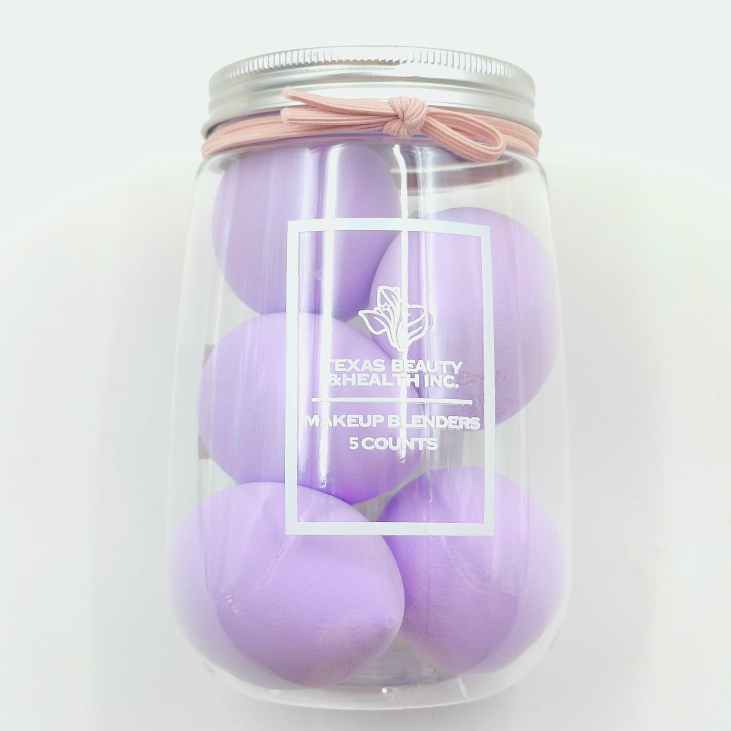 Texas Beauty & Health Makeup Sponges, Foundation Blending, Purple