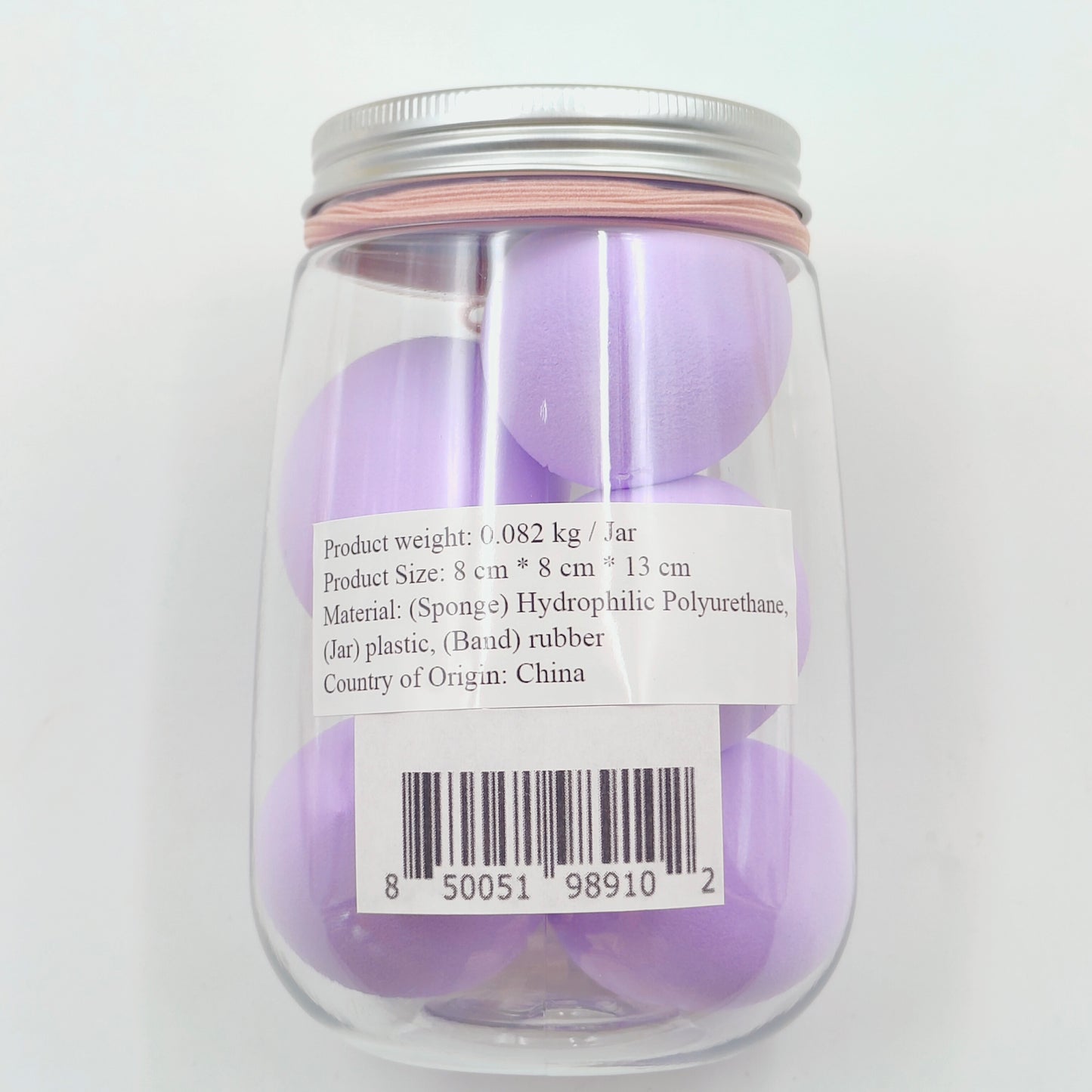 Texas Beauty & Health Makeup Sponges, Foundation Blending, Purple