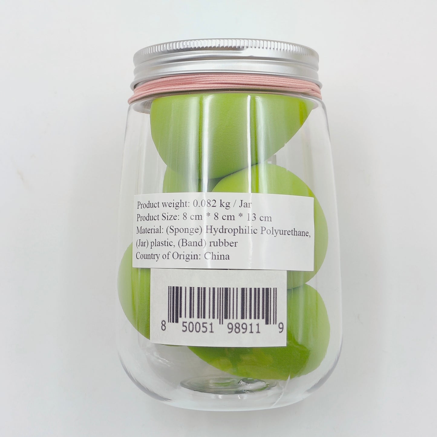 Texas Beauty & Health Makeup Sponges, Foundation Blending, Green
