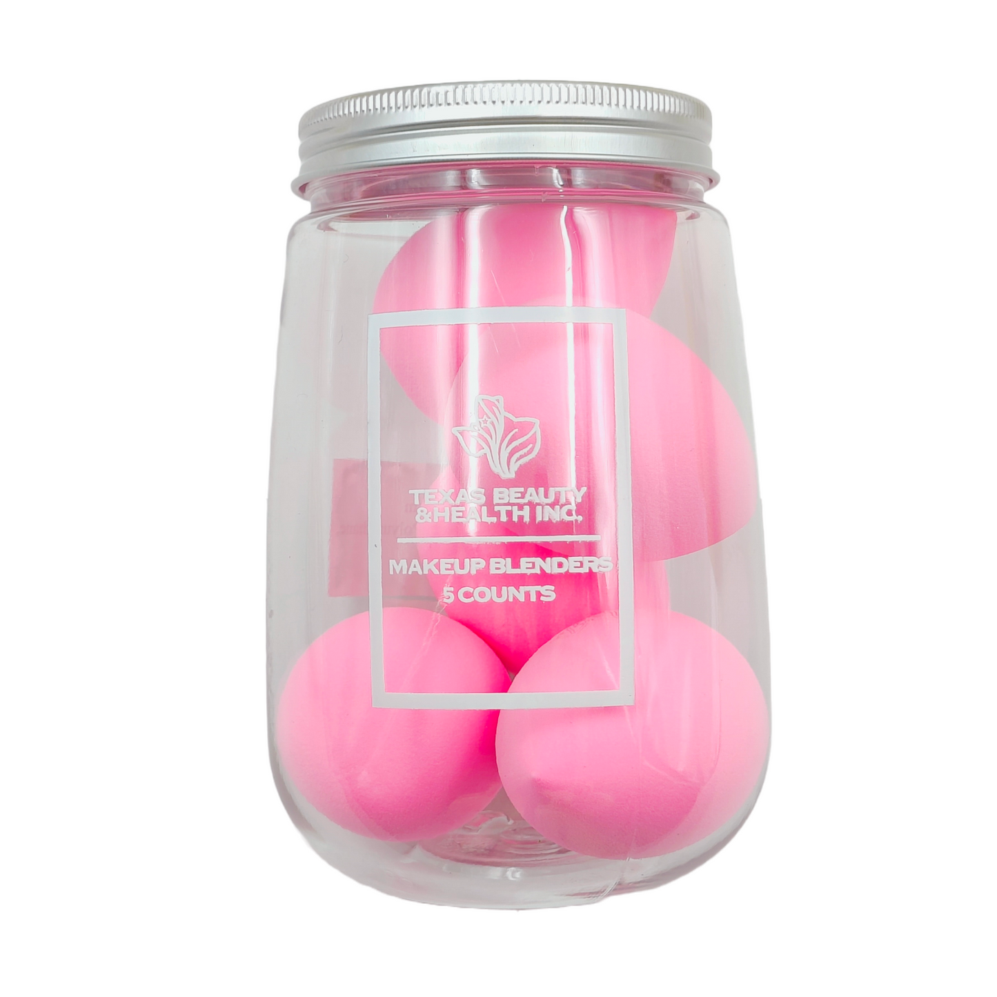 Texas Beauty & Health Makeup Sponges, Foundation Blending, Light-Pink