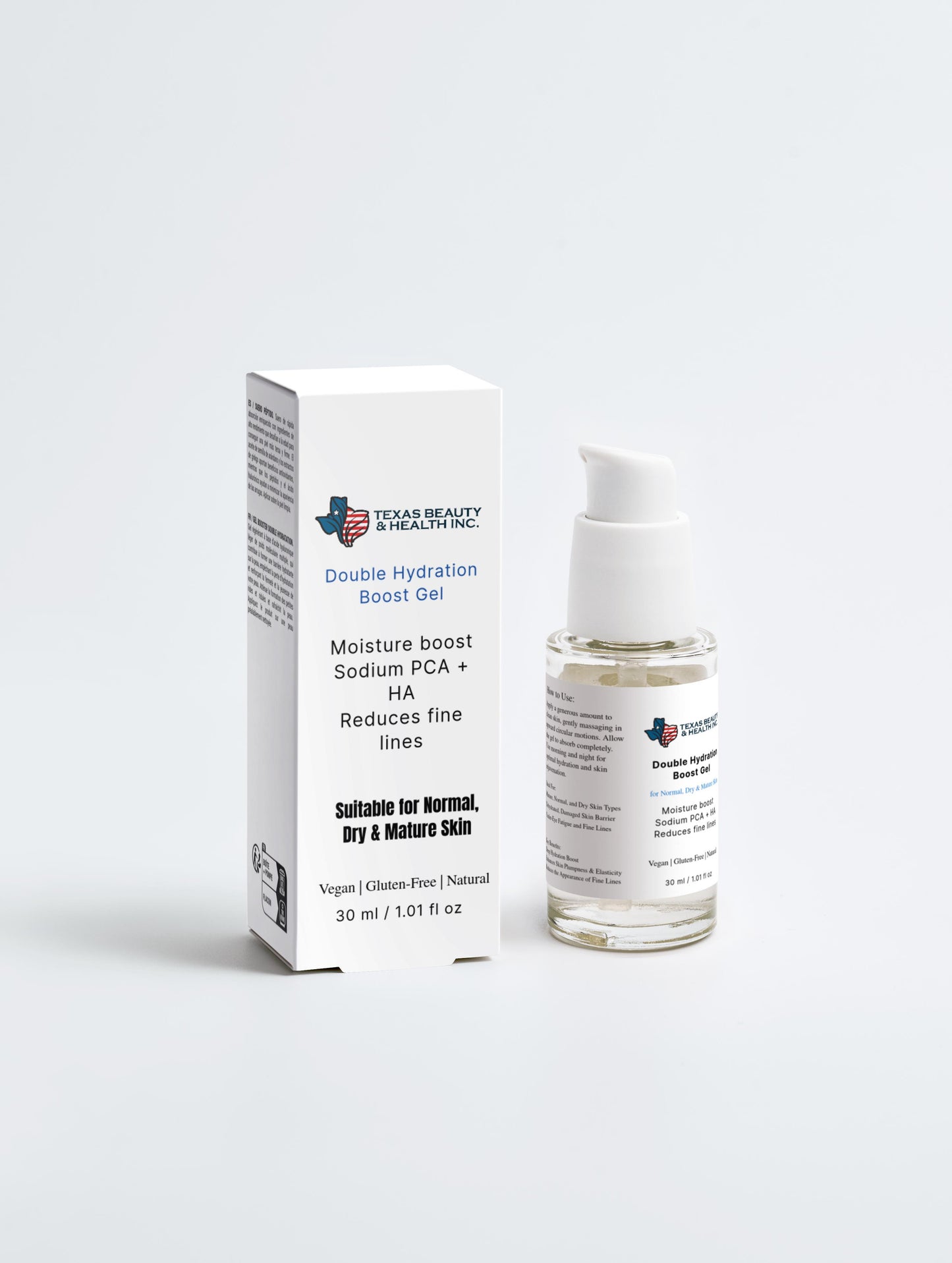 Natural Hydration Gel | Hyaluronic + Aloe Boost for Radiant Skin