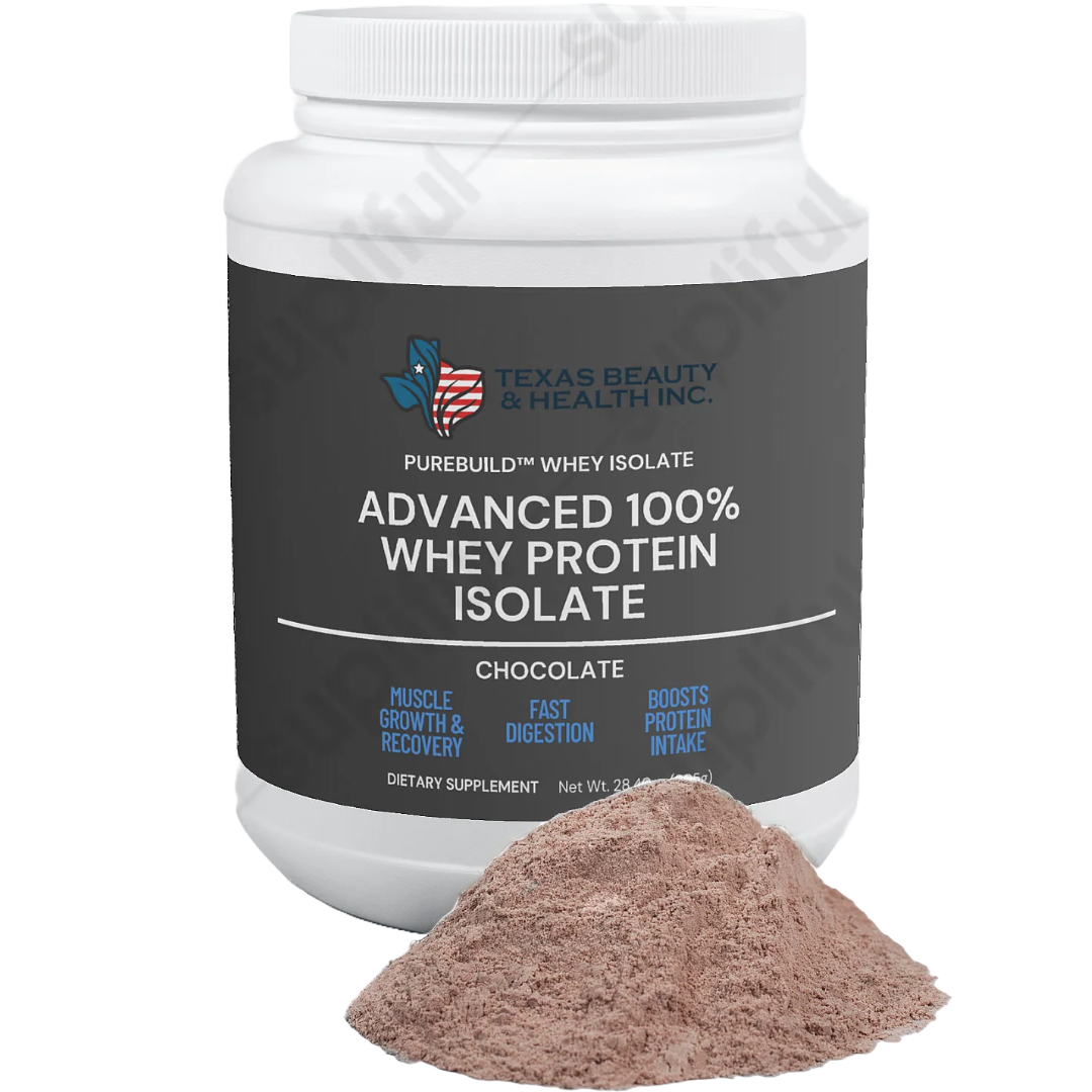 Advanced 100% Chocolate Protein for Muscle Recovery & Strength