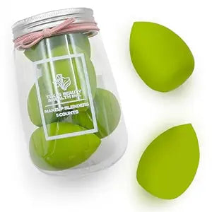 Texas Beauty & Health Makeup Sponges, Foundation Blending, Green