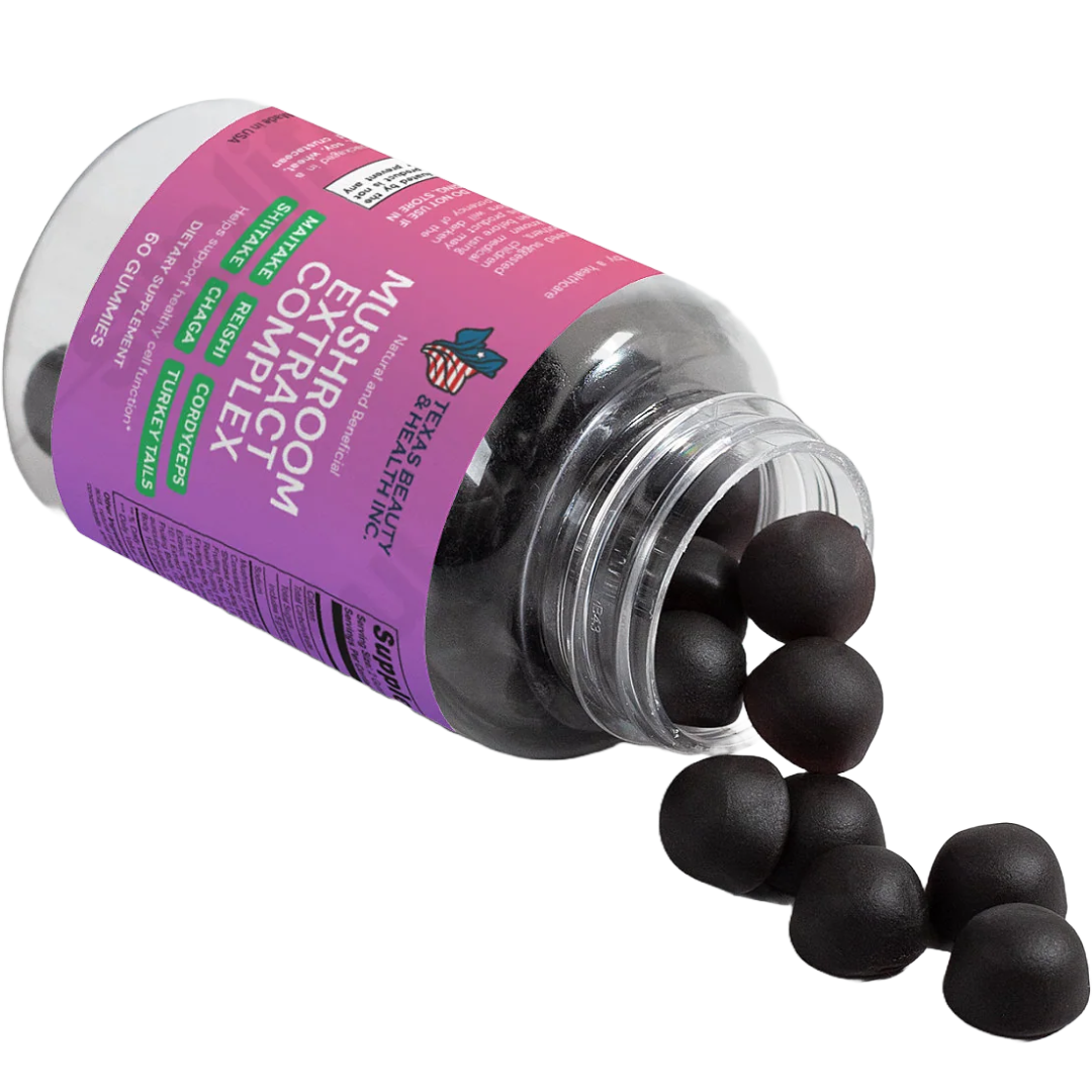 MindFuel Mushroom Gummies | 10X Fruiting Body Extract Superblend