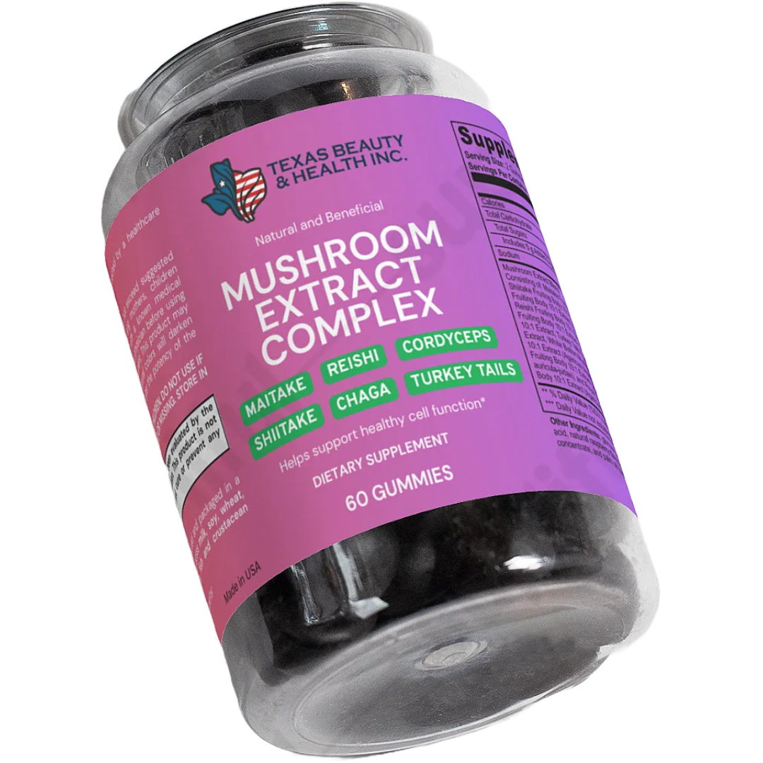 MindFuel Mushroom Gummies | 10X Fruiting Body Extract Superblend