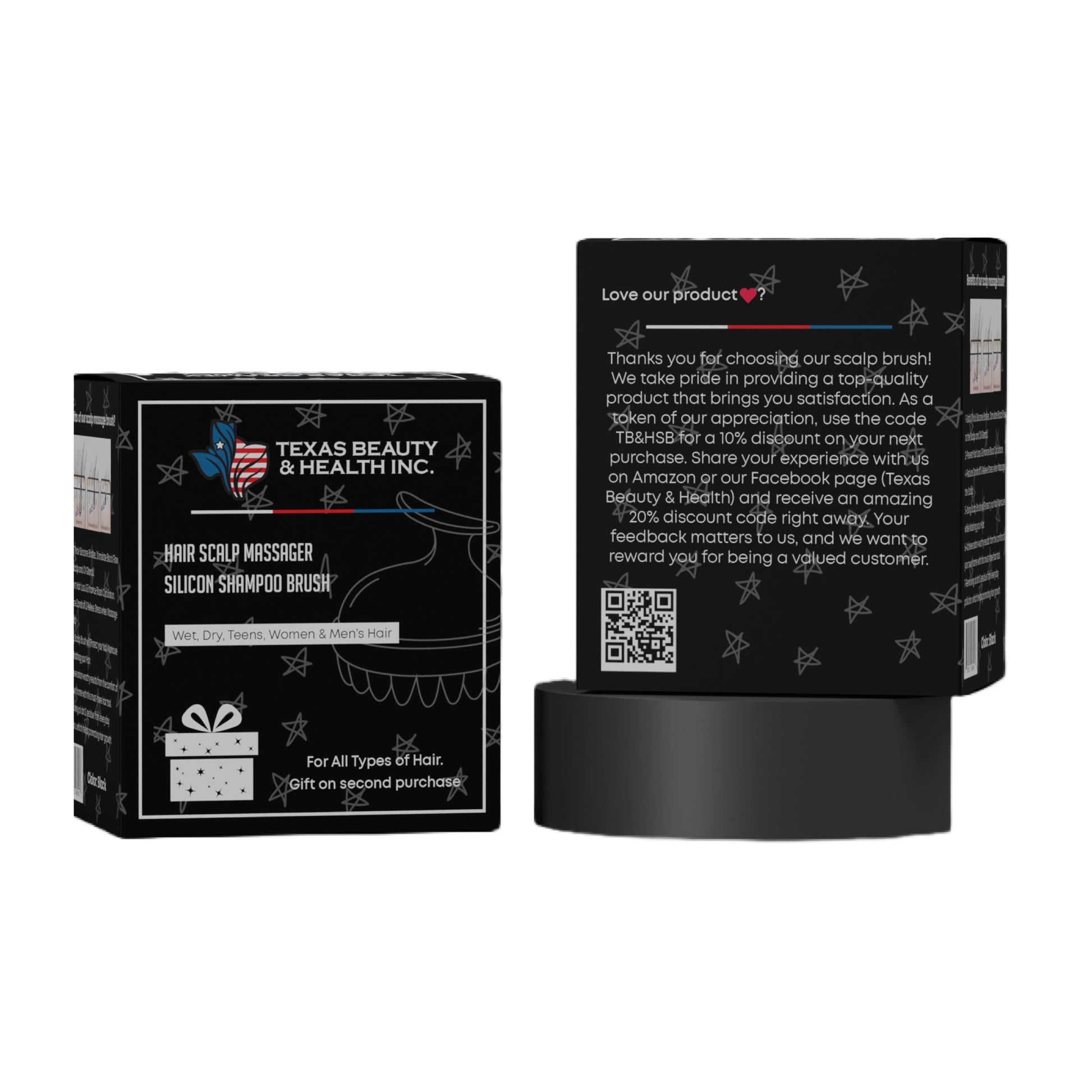Texas Beauty & Health Shampoo Brush