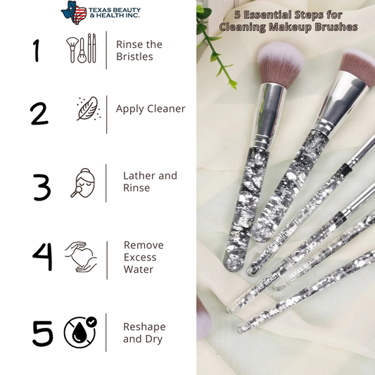 5 Essential Steps for Cleaning Makeup Brushes