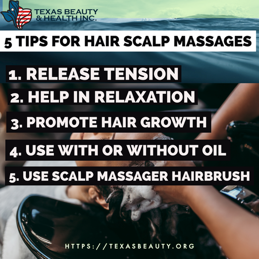 5 tips for hair massage