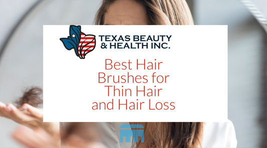Best Hair Brushes for Thin Hair and Hair Loss: Texas Beauty & Health Scalp Massager Shampoo Brush
