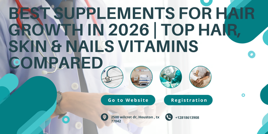 Best Supplements for Hair Growth in 2026 | Top Hair, Skin & Nails Vitamins Compared