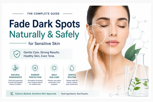 How to Fade Dark Spots on Sensitive Skin Naturally: The Gentle Way to Clear, Radiant Skin