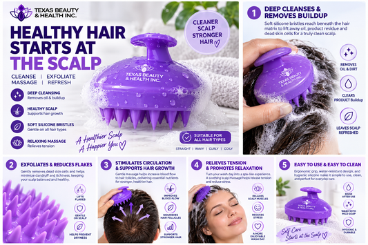 The Ultimate Guide to Scalp Care: Why You Need a Scalp Massager Shampoo Brush