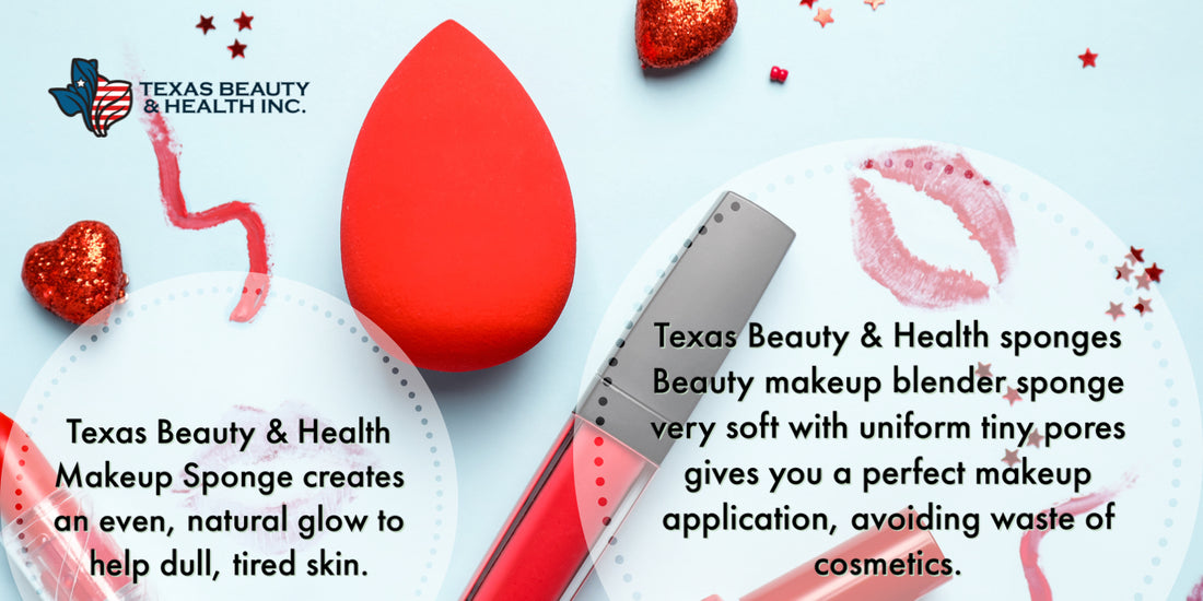 Elevate Your Makeup Game with Texas Beauty & Health Inc.'s Vibrant Collection of Makeup Sponges