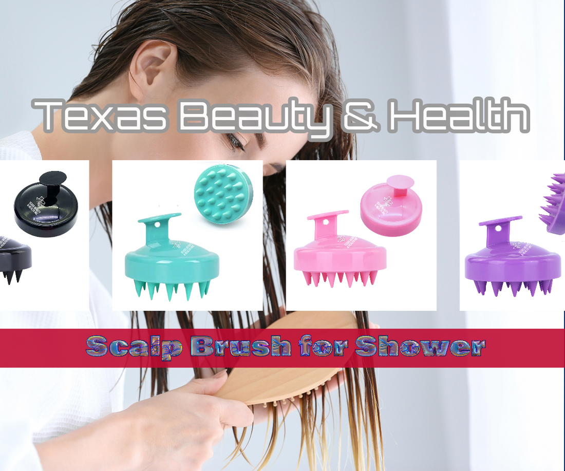 Elevate Your Hair Care Routine with the Texas Beauty & Health Scalp Massager Brush