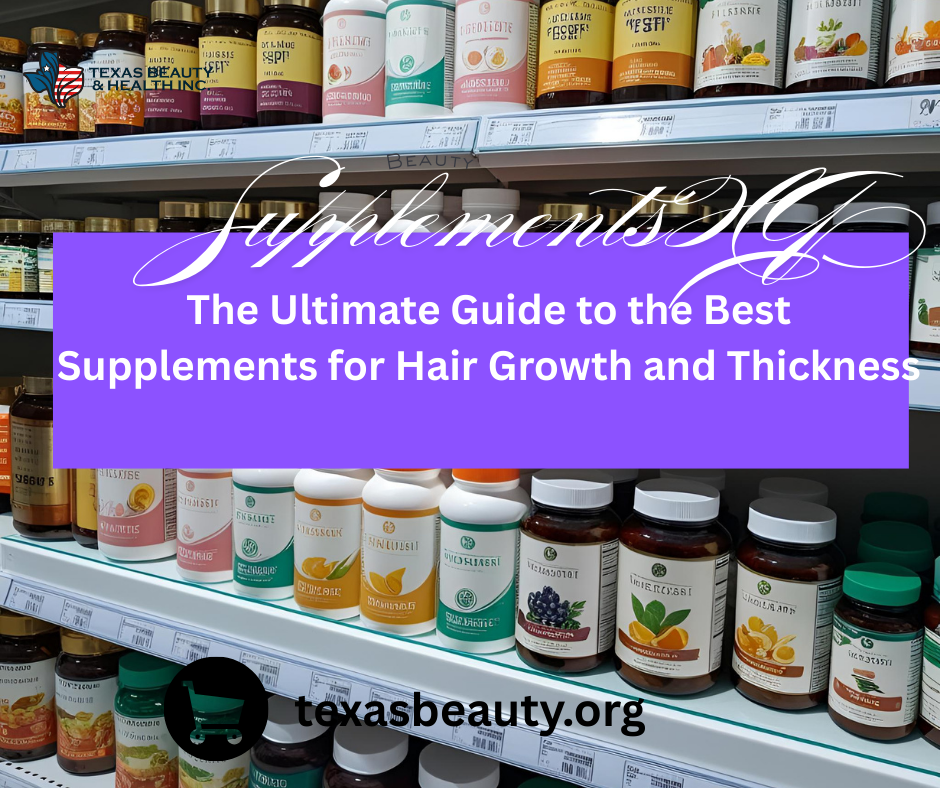 The Ultimate Guide to the Best Supplements for Hair Growth and Thickness