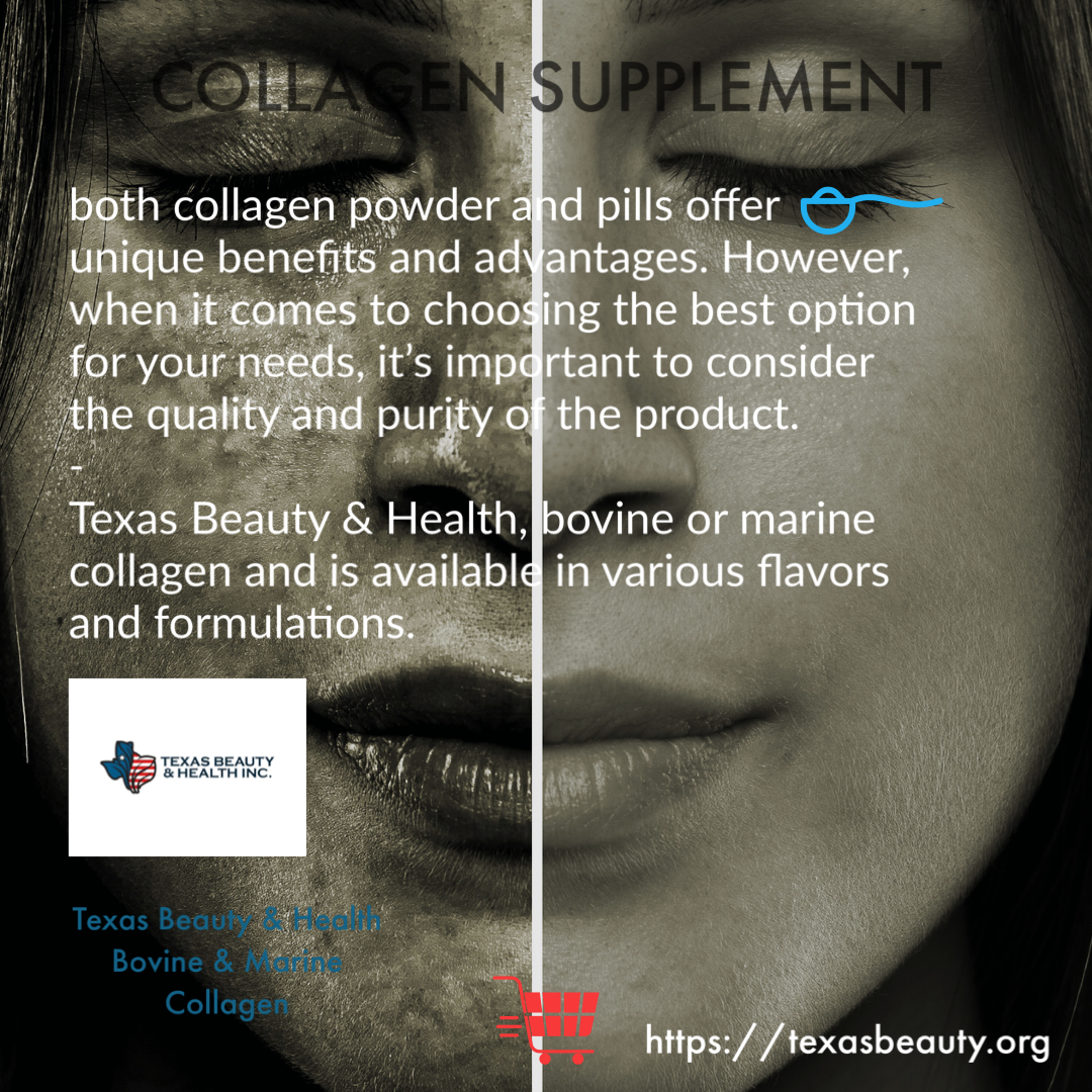 Why Choose Texas Beauty & Health Collagen Powder