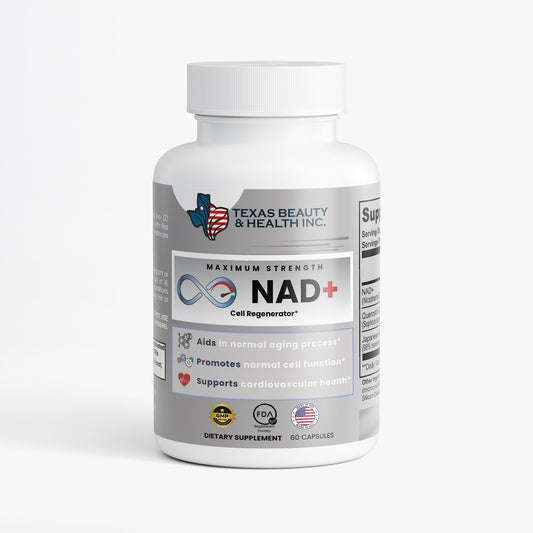 NAD+ Supplement for Brain Function, Anti Aging & Cell Regeneration