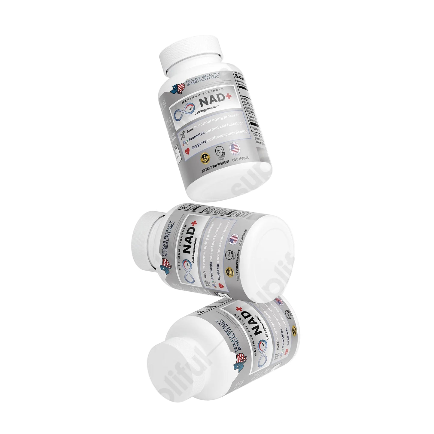 NAD+ Supplement for Brain Function, Anti Aging & Cell Regeneration