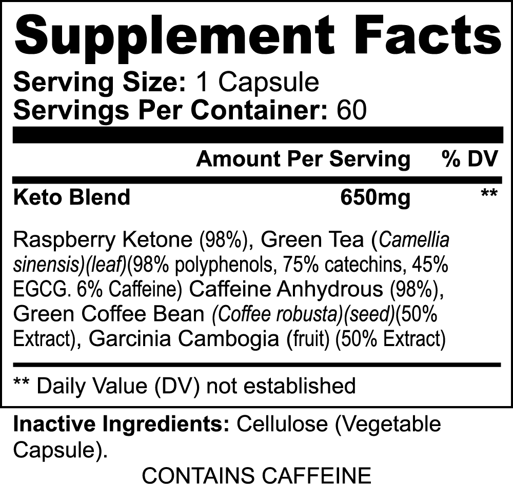 Keto Burn Max 60X – Advanced Keto Pills for Weight Loss | Thermogenic Fat Burner | Appetite Suppressant | Supports Energy & Metabolism | Made in USA