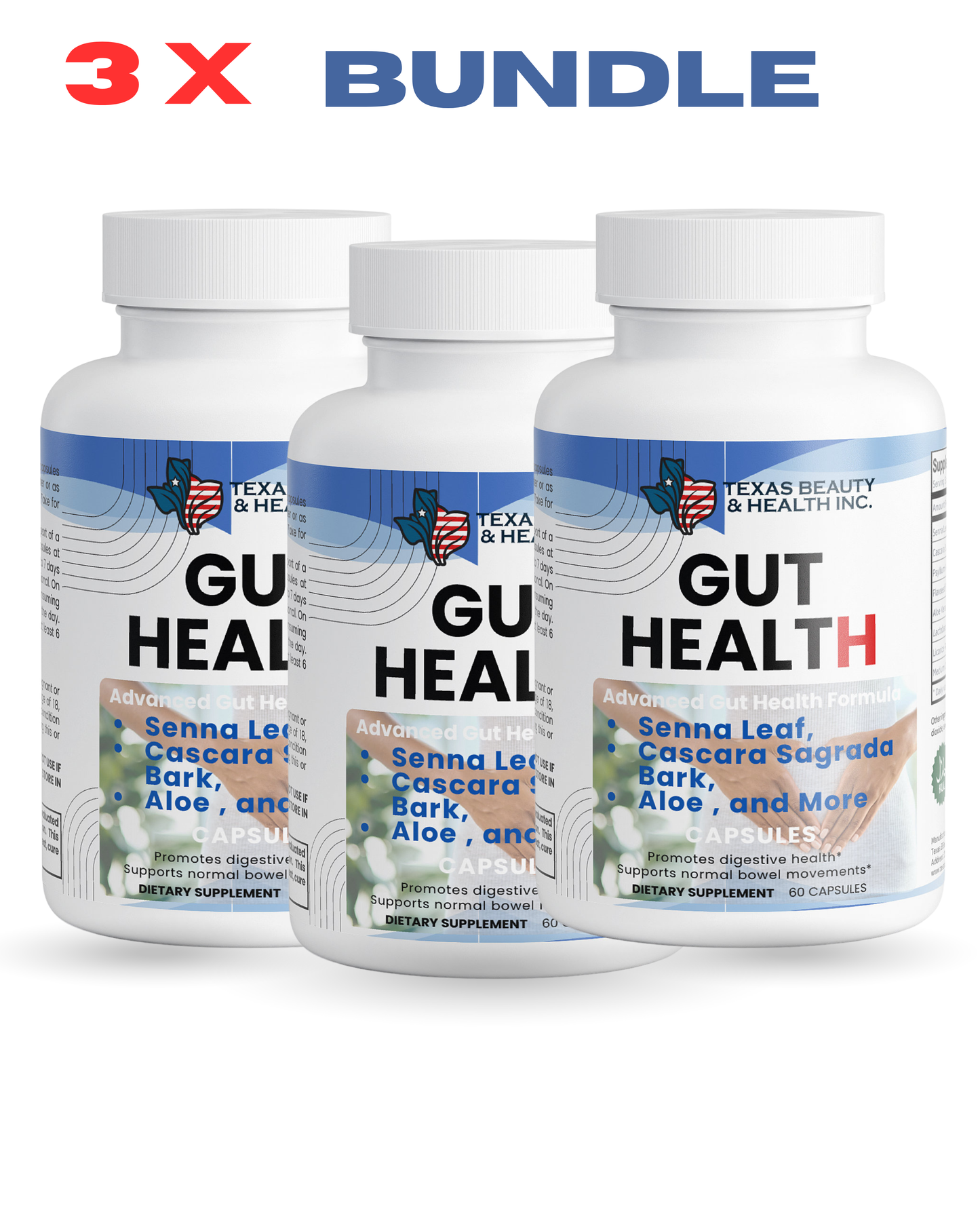 Gut Health Complex – Probiotics, Prebiotics & Enzymes for Digestive Support