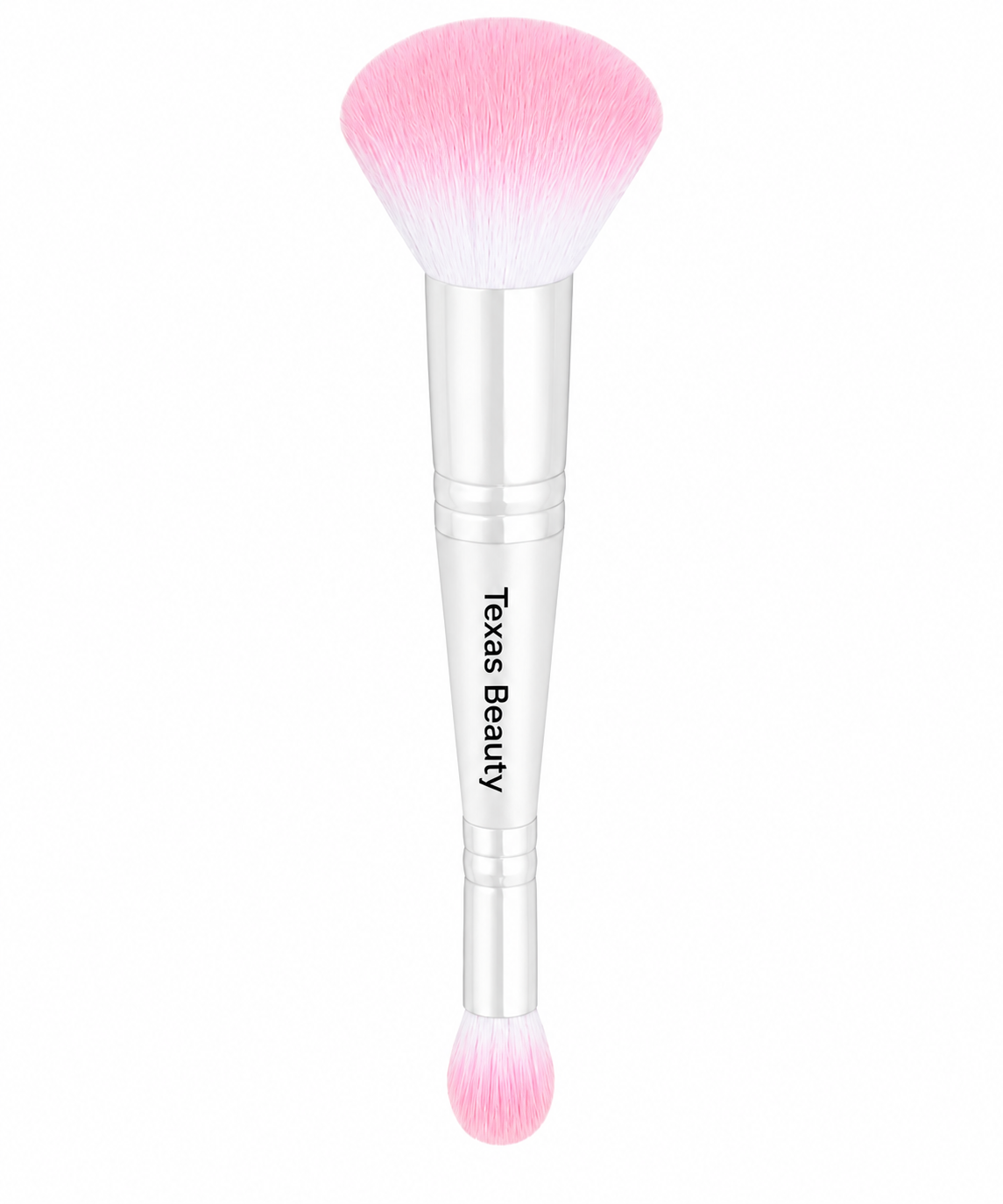 2-in-1 Dual-Ended Foundation & Concealer Makeup Brush – Vegan Blending Brush for Liquid, Cream & Powder | Texas Beauty & Health