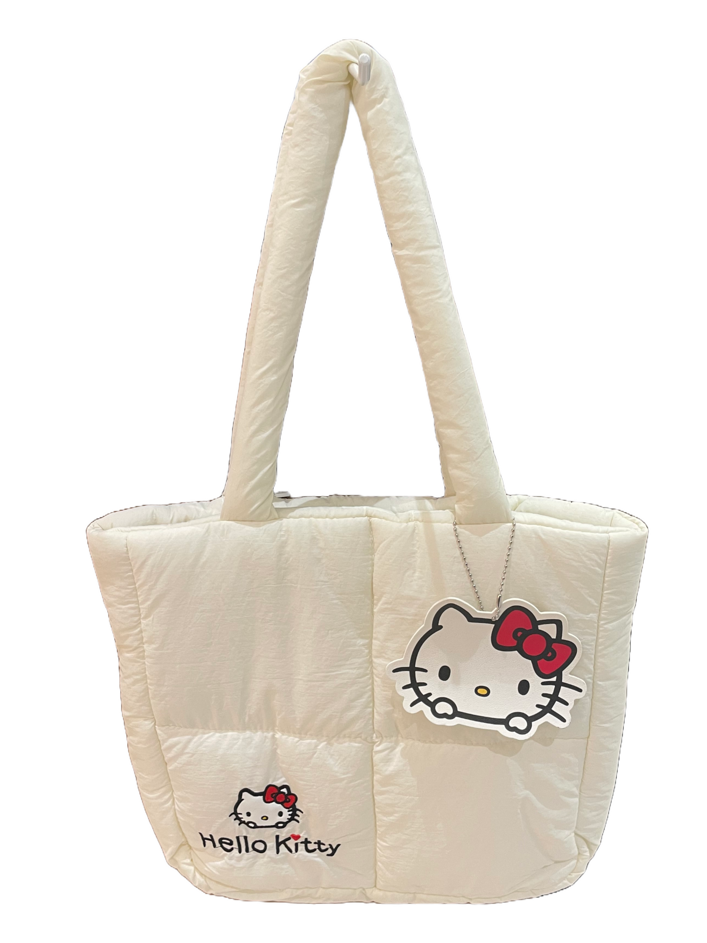 White Hello Kitty Shoulder Purse | Pink My Melody Shoulder Purse with Character Charm