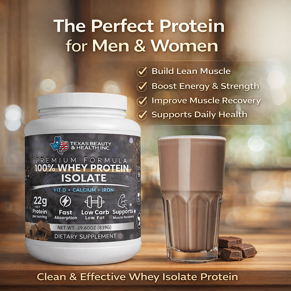 Advanced 100% Chocolate Protein for Muscle Recovery & Strength